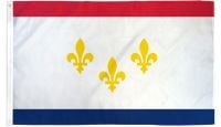 New Orleans City Printed Polyester Flag 3ft by 5ft