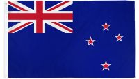 New Zealand Printed Polyester Flag 2ft by 3ft