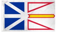 Newfoundland Printed Polyester Flag 12in by 18in