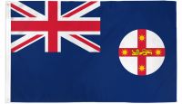 New South Wales Printed Polyester Flag 12in by 18in