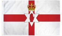 Northern Ireland Printed Polyester Flag 2ft by 3ft