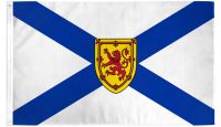 Nova Scotia Printed Polyester Flag 12in by 18in