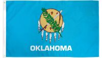 Oklahoma Printed Polyester Flag 2ft by 3ft