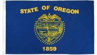 Oregon Printed Polyester Flag 2ft by 3ft