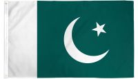 Pakistan Printed Polyester Flag 2ft by 3ft