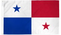 Panama Printed Polyester Flag 2ft by 3ft