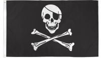 Pirate Regular Printed Polyester Flag Size 4ft by 6ft