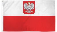 Poland Eagle Printed Polyester Flag 2ft by 3ft