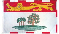 Prince Edward Island Printed Polyester Flag 12in by 18in