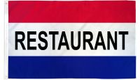Restaurant Printed Polyester Flag 3ft by 5ft