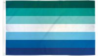 Gay Male Pride Printed Polyester Flag 3ft by 5ft