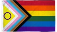 Inclusive Pride Printed Polyester Flag 3ft by 5ft