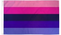 Omnisexual Printed Polyester Flag 3ft by 5ft