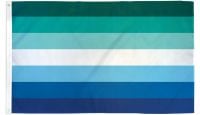 Gay Male MLM Printed Polyester Flag 2ft by 3ft