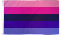 Omnisexual Printed Polyester Flag 2ft by 3ft