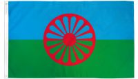 Romani Printed Polyester Flag 3ft by 5ft