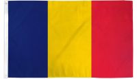 Romania  Printed Polyester Flag 3ft by 5ft
