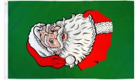 Santa Claus Printed Polyester Flag 3ft by 5ft