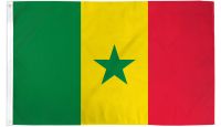 Senegal Printed Polyester Flag 3ft by 5ft
