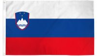 Slovenia Printed Polyester Flag 2ft by 3ft