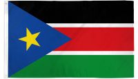 South Sudan Printed Polyester Flag 2ft by 3ft
