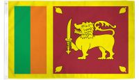 Sri Lanka Printed Polyester Flag 2ft by 3ft