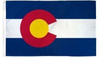 Colorado Printed Polyester Flag 3ft by 5ft