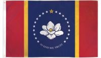 Mississippi Printed Polyester Flag 2ft by 3ft