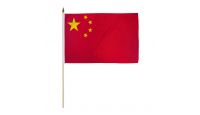 China 12x18in Stick Flag