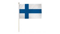 Finland 12x18in Stick Flag
