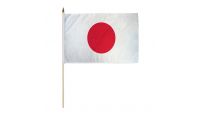 Japan 12x18in Stick Flag