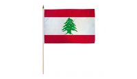 Lebanon 12x18in Stick Flag