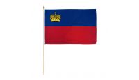 Liechtenstein 12x18in Stick Flag