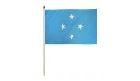 Micronesia 12x18in Stick Flag