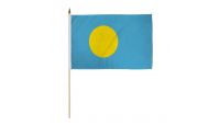 Palau 12x18in Stick Flag