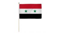 Syria 12x18in Stick Flag