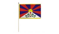 Tibet 12x18in Stick Flag