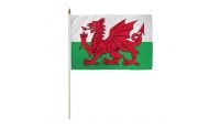 Wales 12x18in Stick Flag