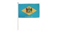 Delaware 12x18in Stick Flag