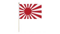 Japan Rising Sun 12x18in Stick Flag