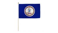 Virginia 12x18in Stick Flag