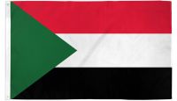 Sudan Printed Polyester Flag 3ft by 5ft