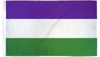 Suffragette Printed Polyester Flag 3ft by 5ft