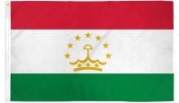 Tajikistan  Printed Polyester Flag 3ft by 5ft