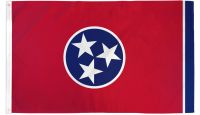 Tennessee Printed Polyester DuraFlag 3ft by 5ft