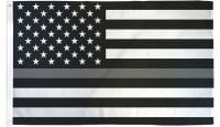 Thin Gray Line USA Printed Polyester Flag 2ft by 3ft