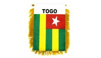Togo Rearview Mirror Mini Banner 4in by 6in
