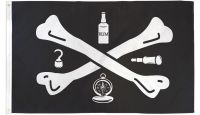 Tools of Trade Pirate Printed Polyester Flag 3ft by 5ft
