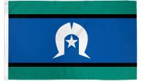 Torres Strait Islander  Printed Polyester Flag 3ft by 5ft