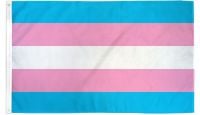 Transgender Printed Polyester Flag 3ft by 5ft